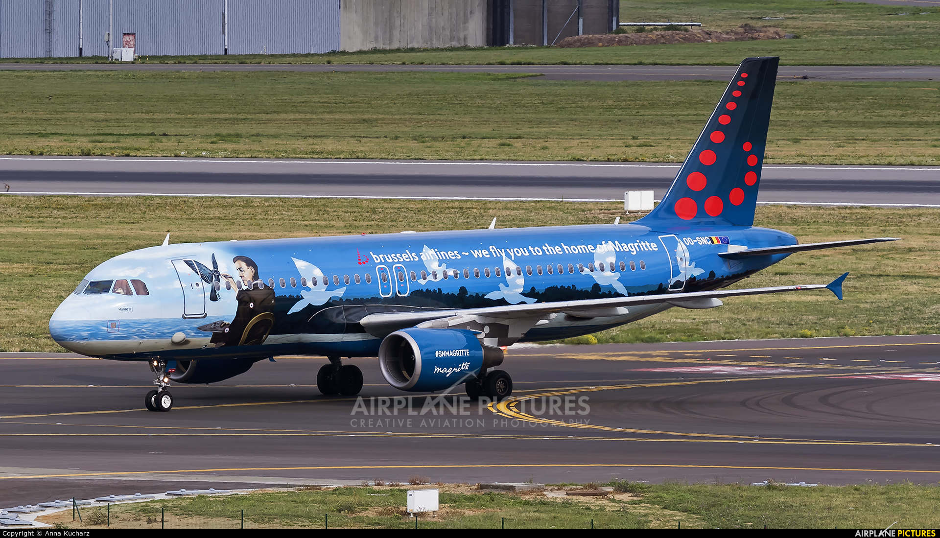 Brussels Airlines OO-SNC aircraft at Brussels - Zaventem