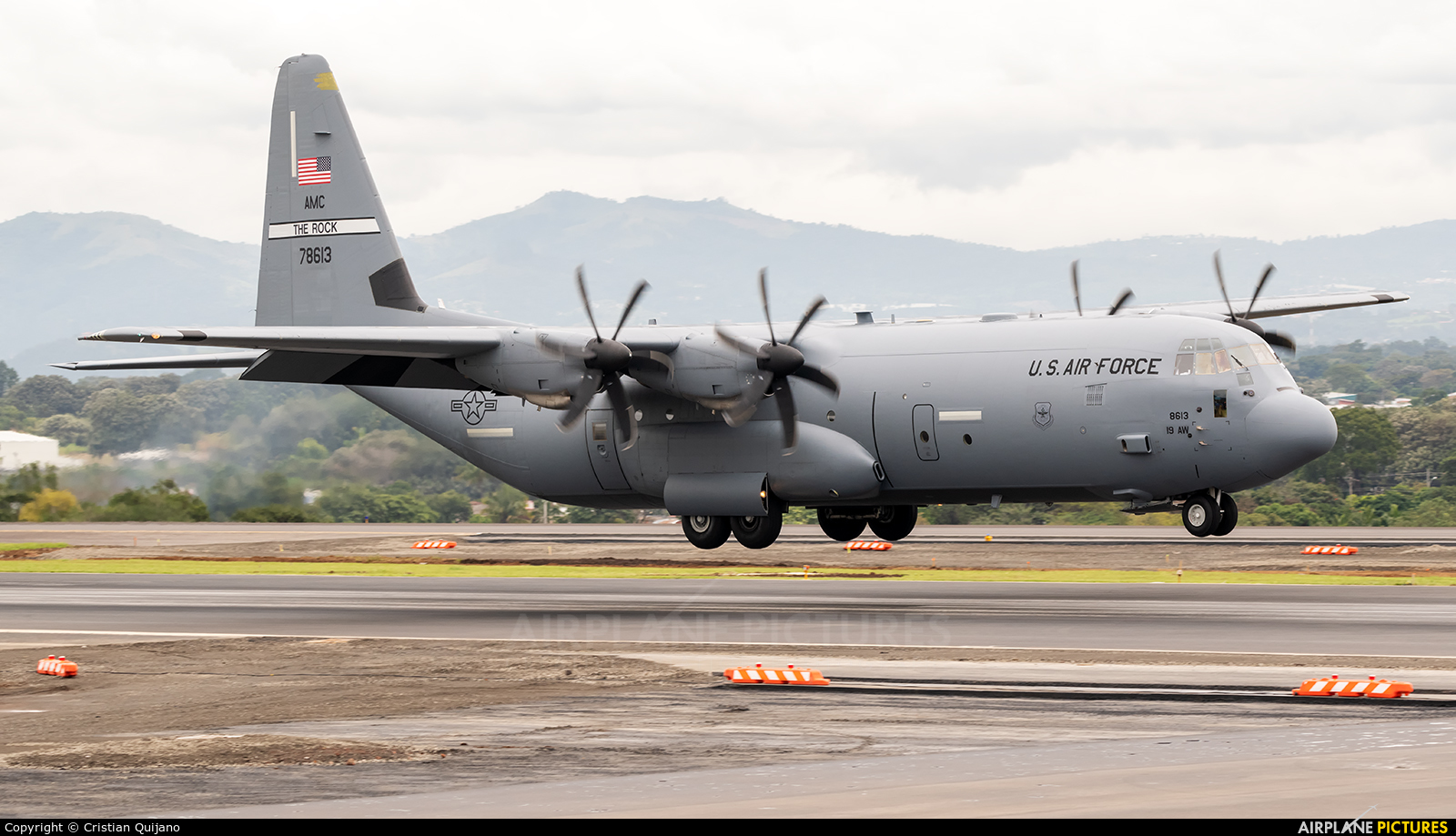 USA - Air Force 07-8613 aircraft at San Jose - Juan Santamaría Intl