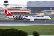 TC-JSU - Turkish Airlines Airbus A321 aircraft