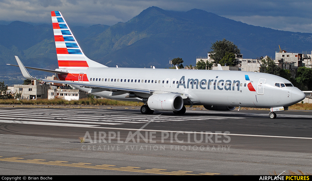 American Airlines N301PA aircraft at Guatemala - La Aurora