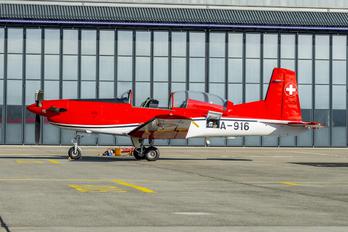 A-916 - Switzerland - Air Force Pilatus PC-7 I & II