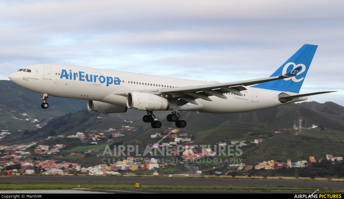 Air Europa EC-LQO aircraft at Tenerife Norte - Los Rodeos