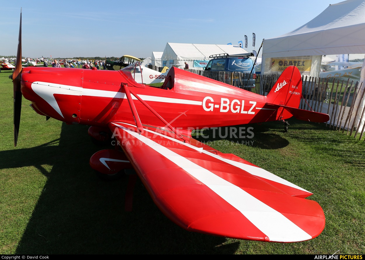 Private G-BGLZ aircraft at Northampton / Sywell
