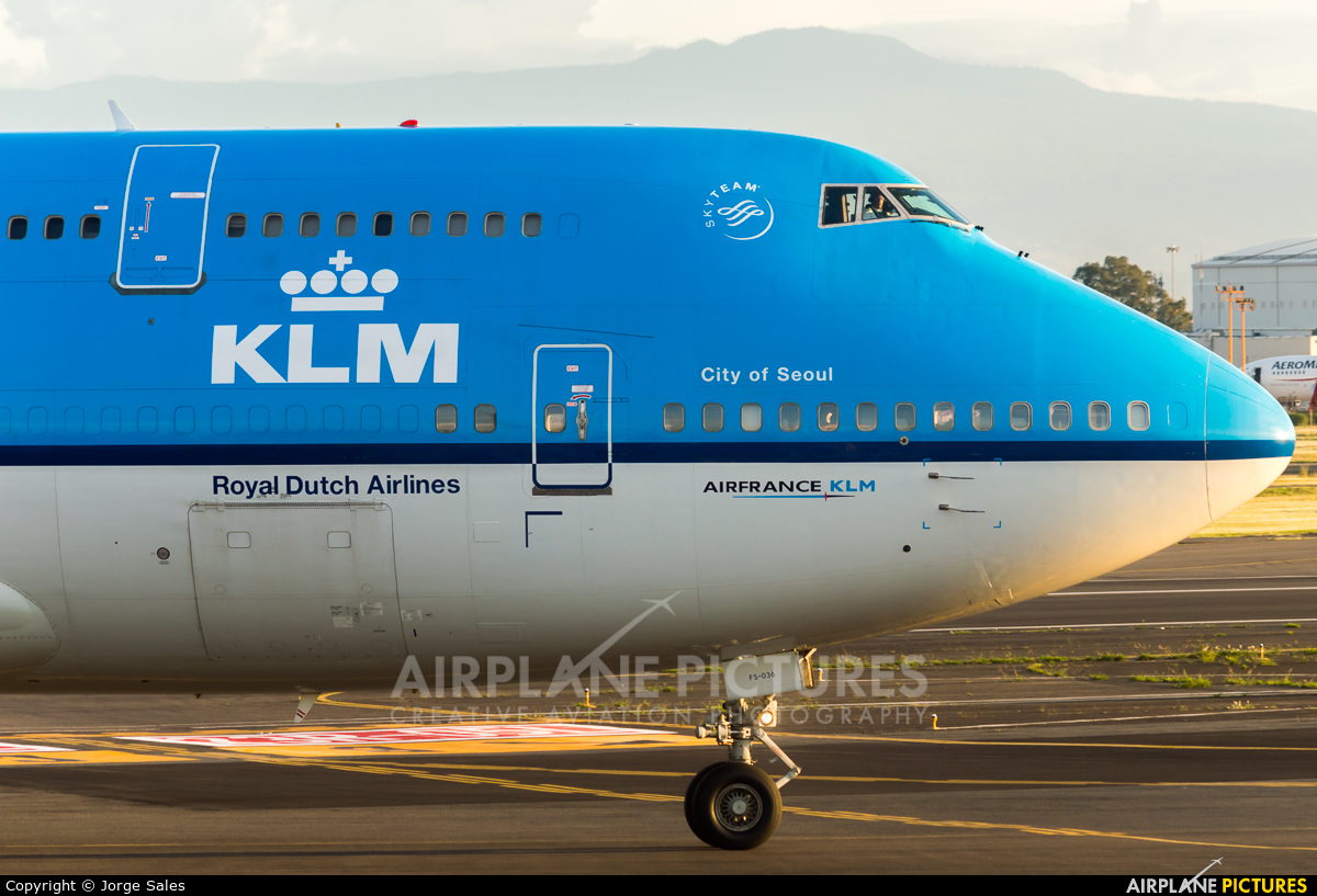 KLM PH-BFS aircraft at Mexico City - Licenciado Benito Juarez Intl