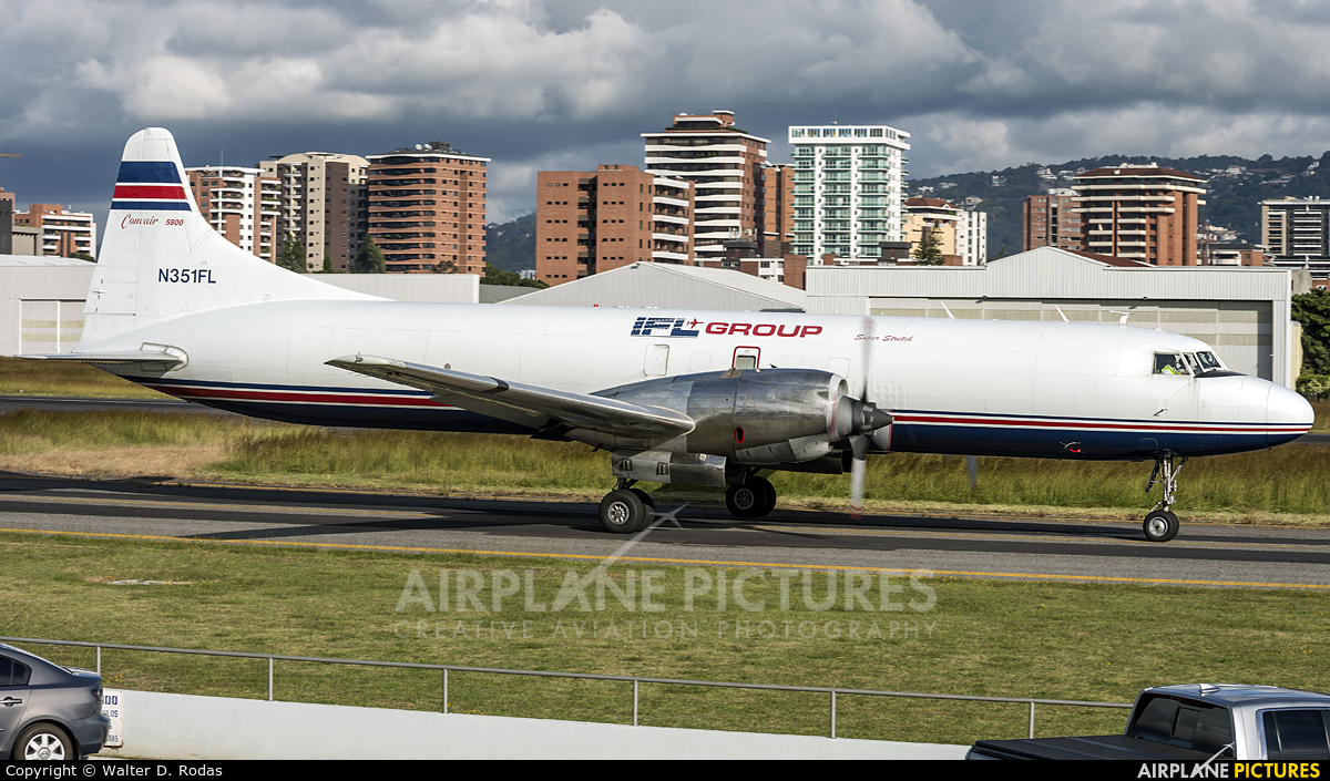 IFL Group N351FL aircraft at Guatemala - La Aurora