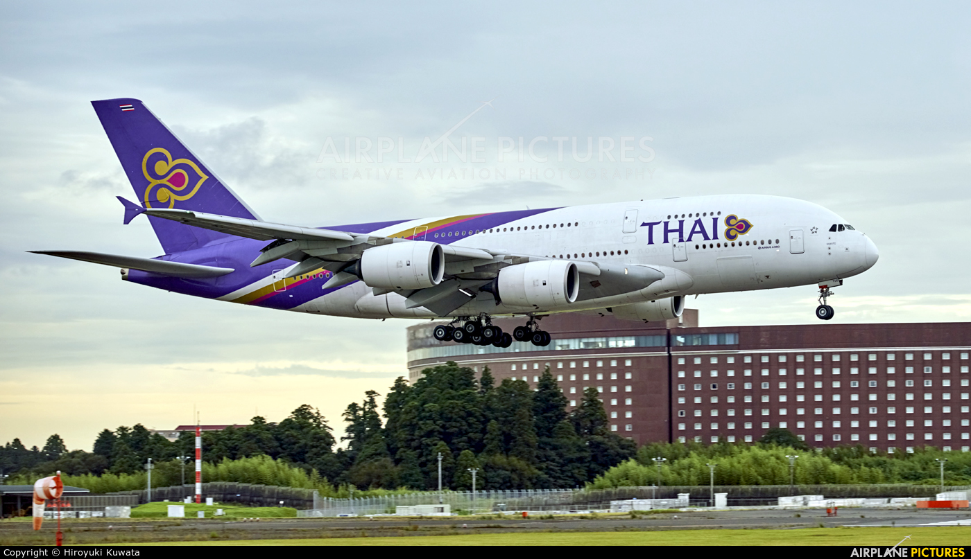 Thai Airways HS-TUD aircraft at Tokyo - Narita Intl