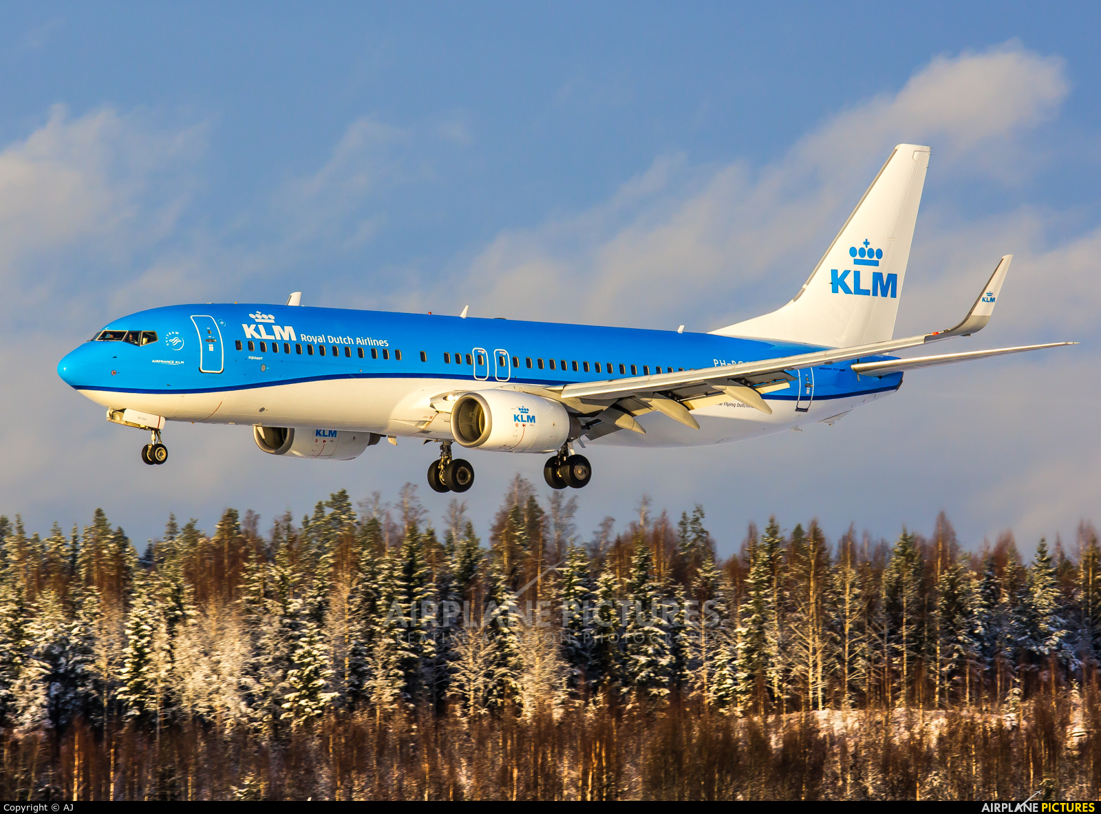KLM PH-BGC aircraft at Helsinki - Vantaa