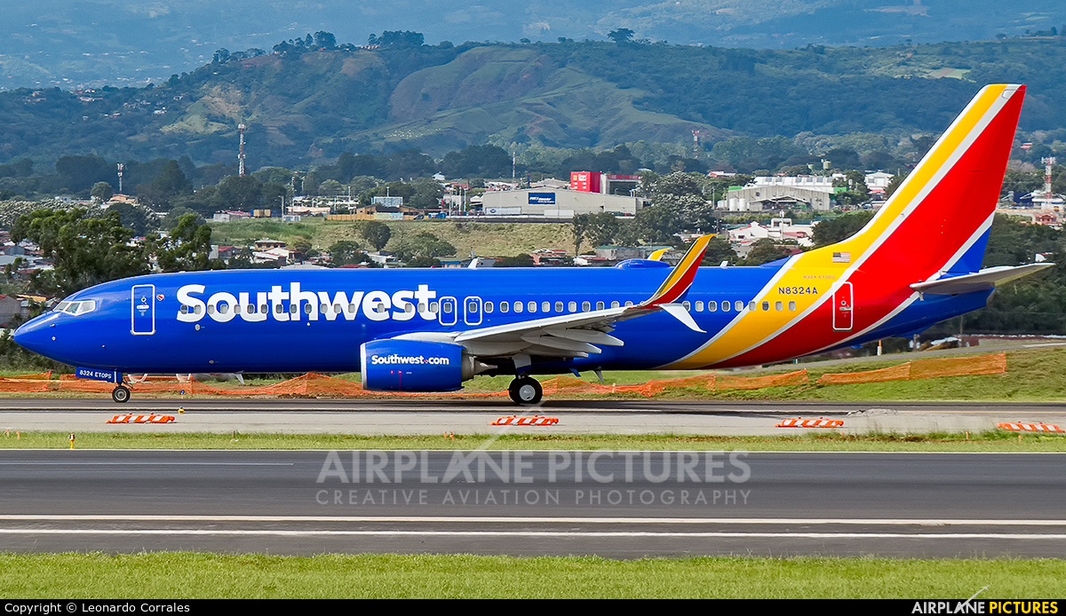 Southwest Airlines N8324A aircraft at San Jose - Juan Santamaría Intl