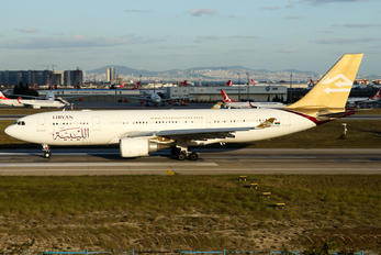 5A-LAU - Libyan Airlines Airbus A330-200
