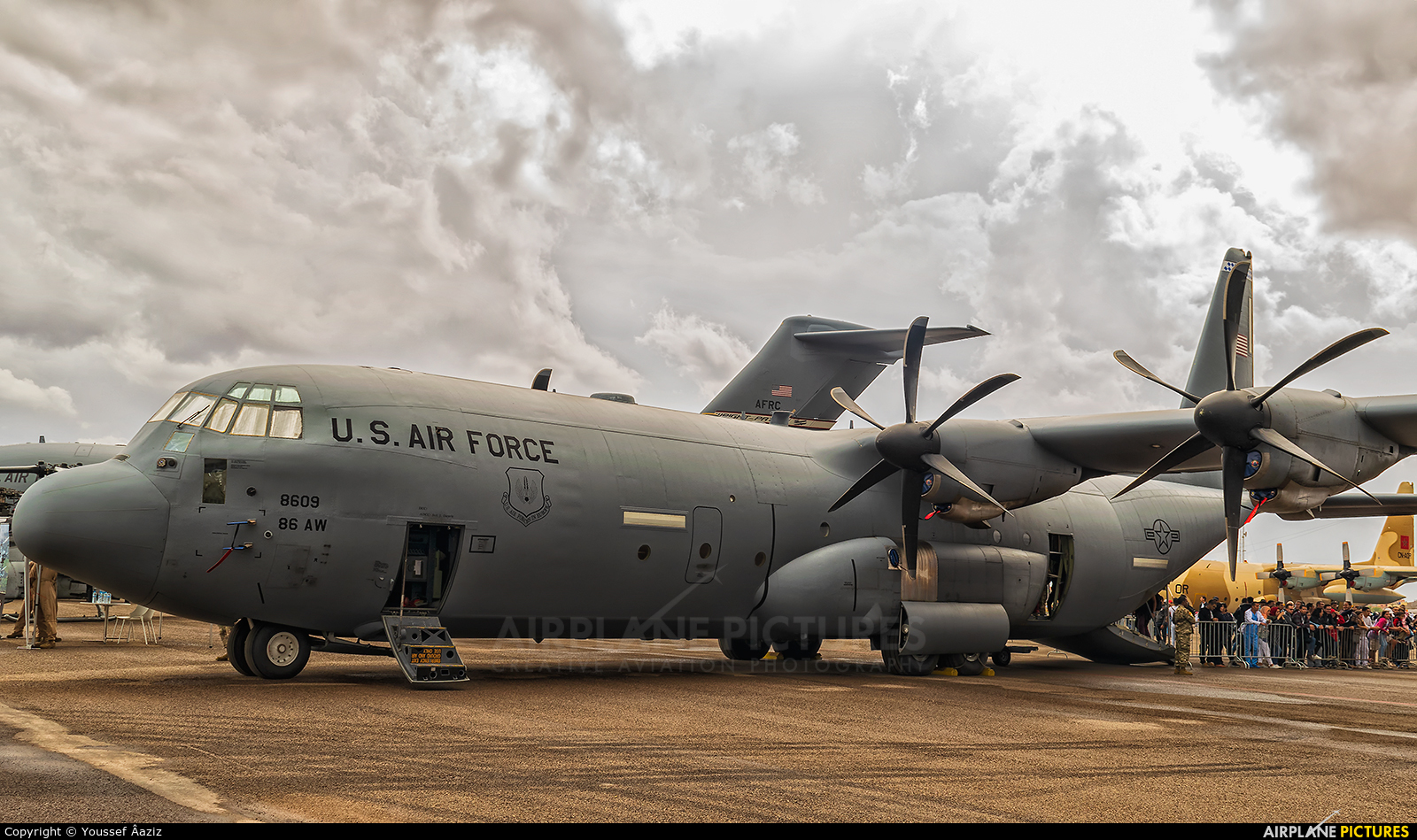 USA - Air Force 07-8609 aircraft at Marrakech - Menara