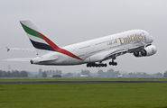 A6-EOK - Emirates Airlines Airbus A380 aircraft