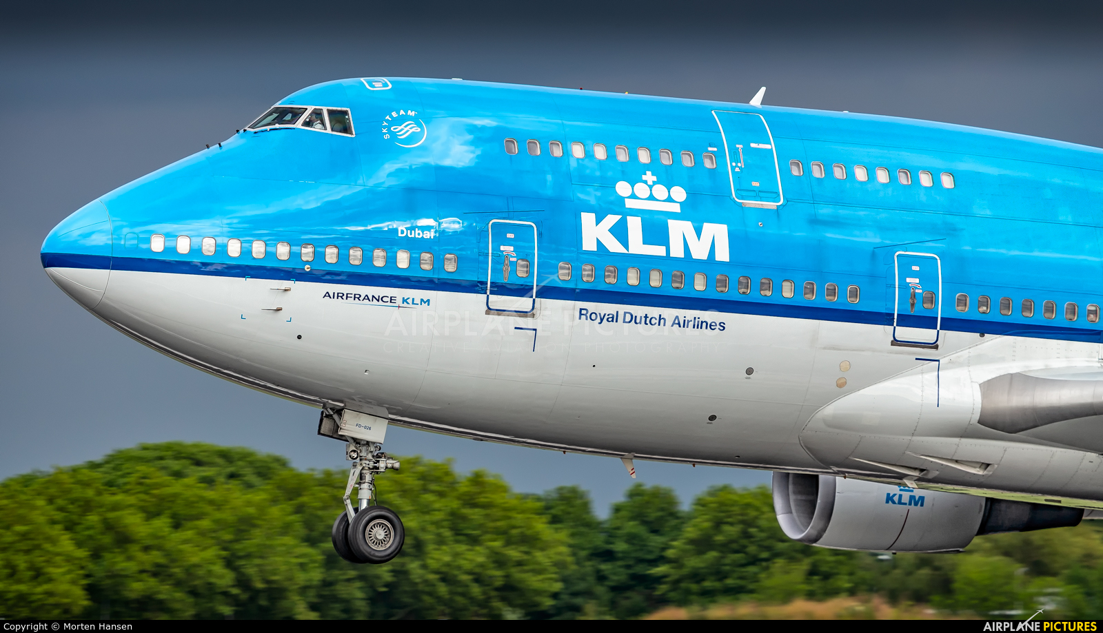 KLM PH-BFD aircraft at Amsterdam - Schiphol