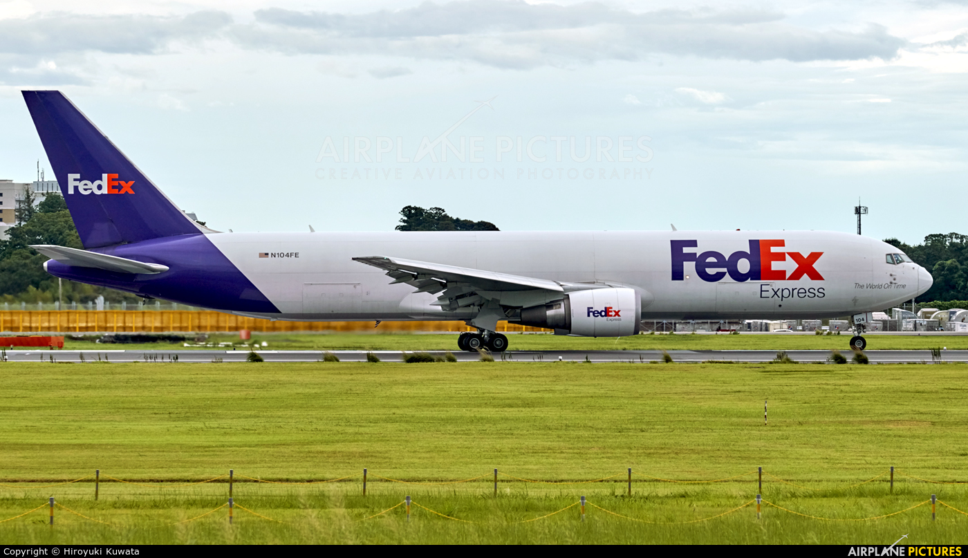 FedEx Federal Express N104FE aircraft at Tokyo - Narita Intl