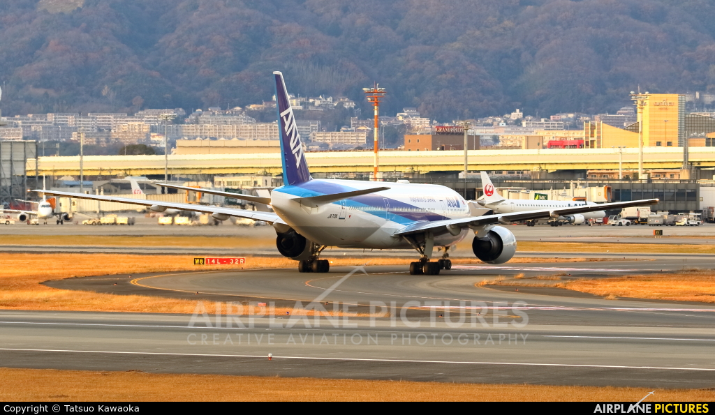 ANA - All Nippon Airways JA713A aircraft at Osaka - Itami Intl