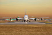 A6-EUT - Emirates Airlines Airbus A380 aircraft