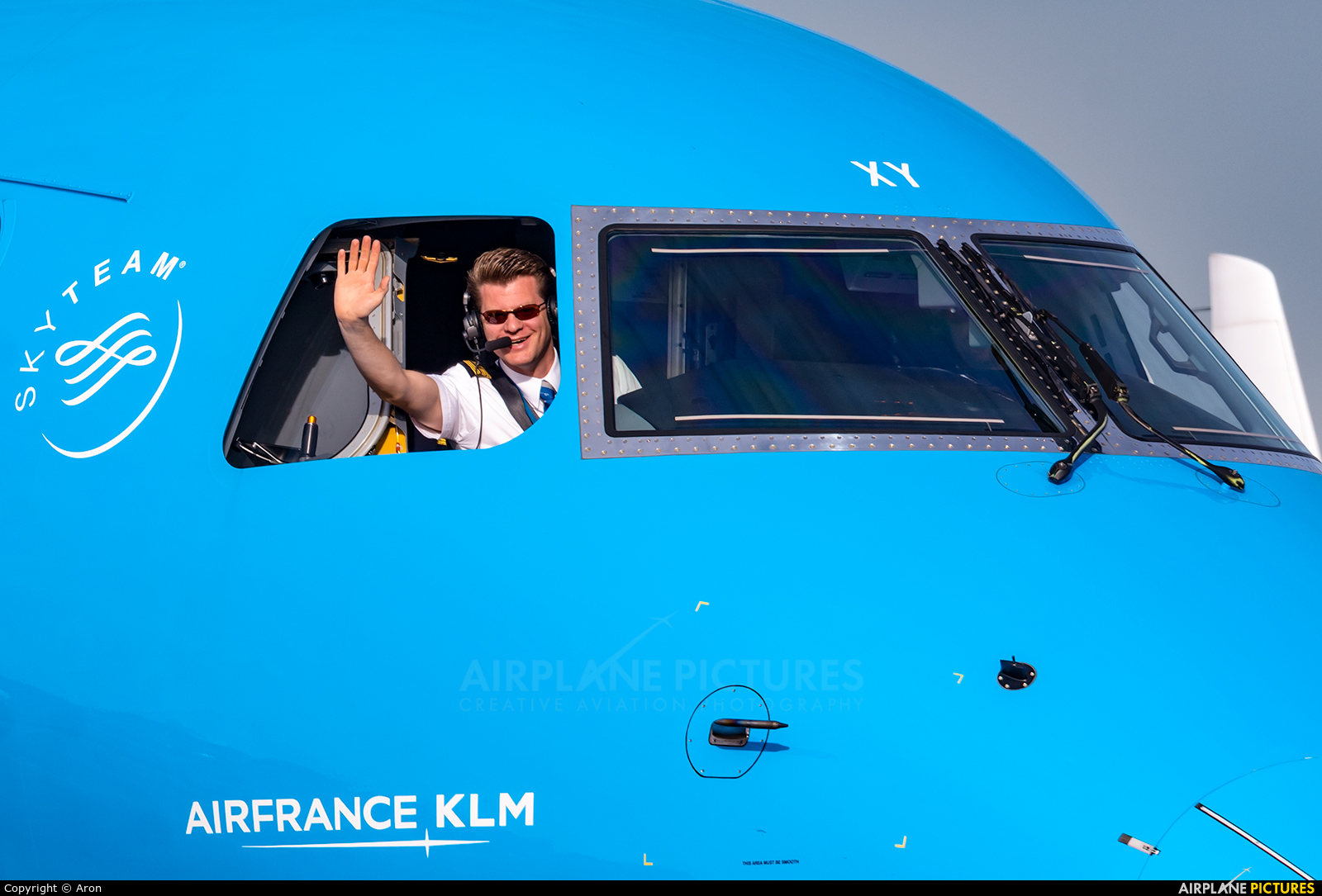 KLM Cityhopper PH-EXY aircraft at Amsterdam - Schiphol