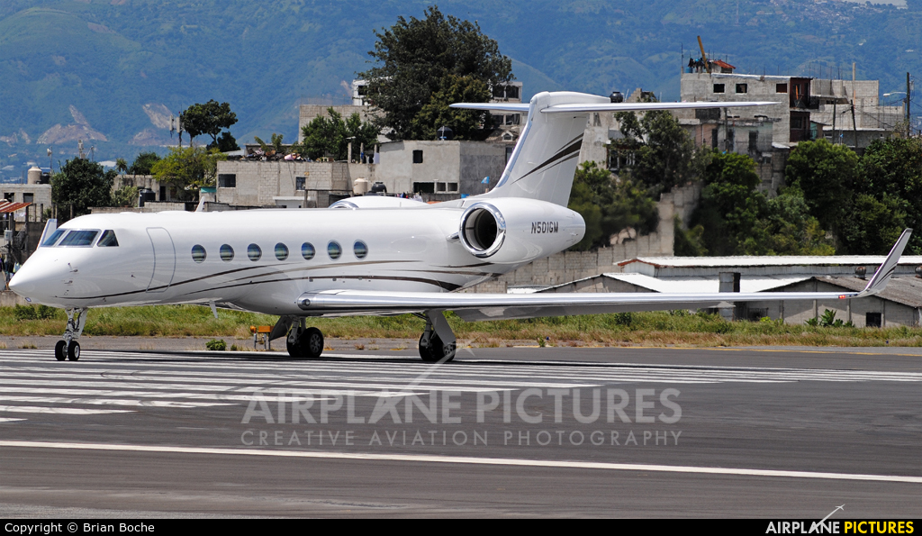 Private N501GM aircraft at Guatemala - La Aurora