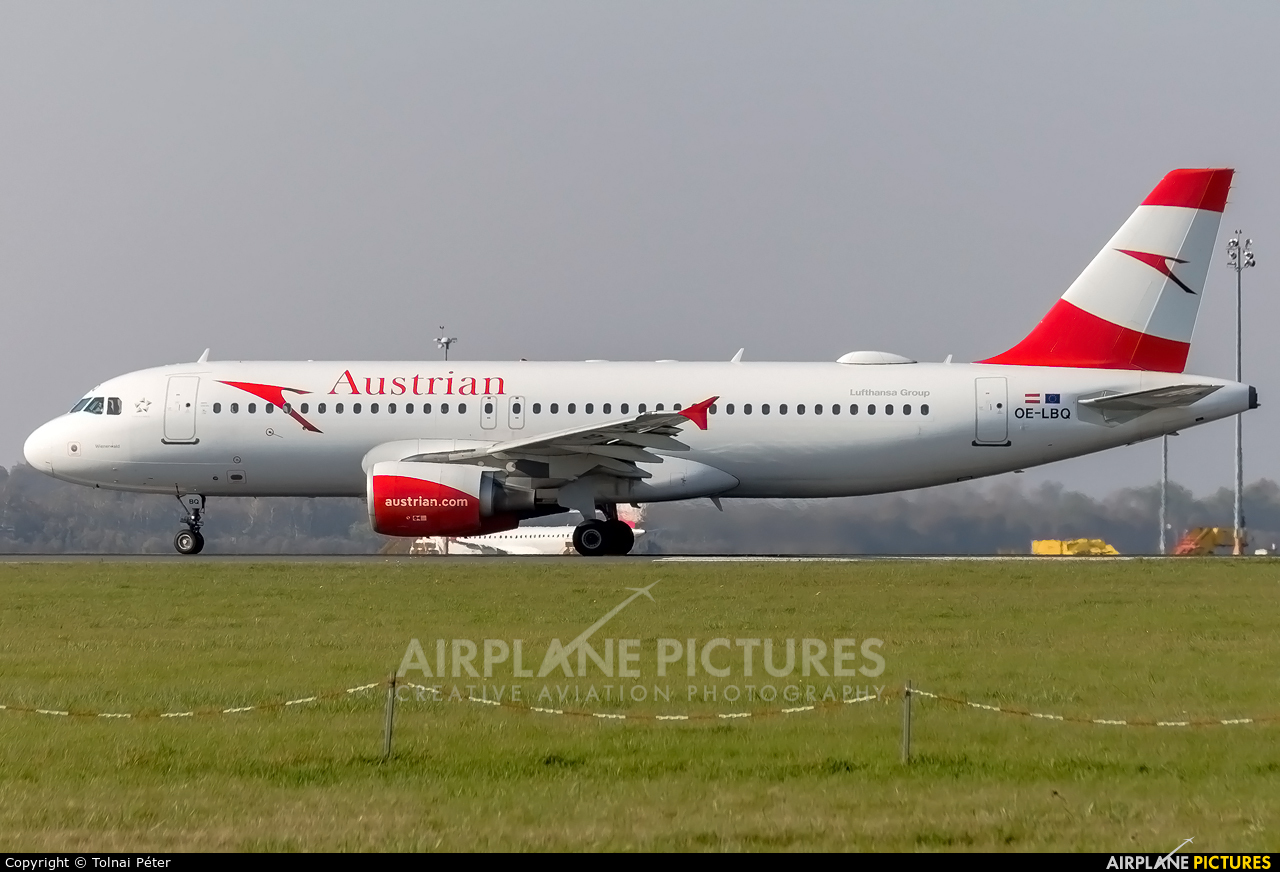 Austrian Airlines/Arrows/Tyrolean OE-LBQ aircraft at Vienna - Schwechat