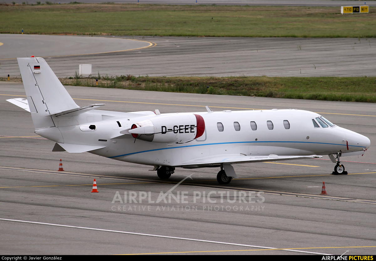 Private D-CEEE aircraft at Toulouse - Blagnac