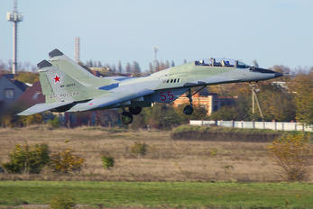 55 - Russia - Air Force "Strizhi" Mikoyan-Gurevich MiG-29UB