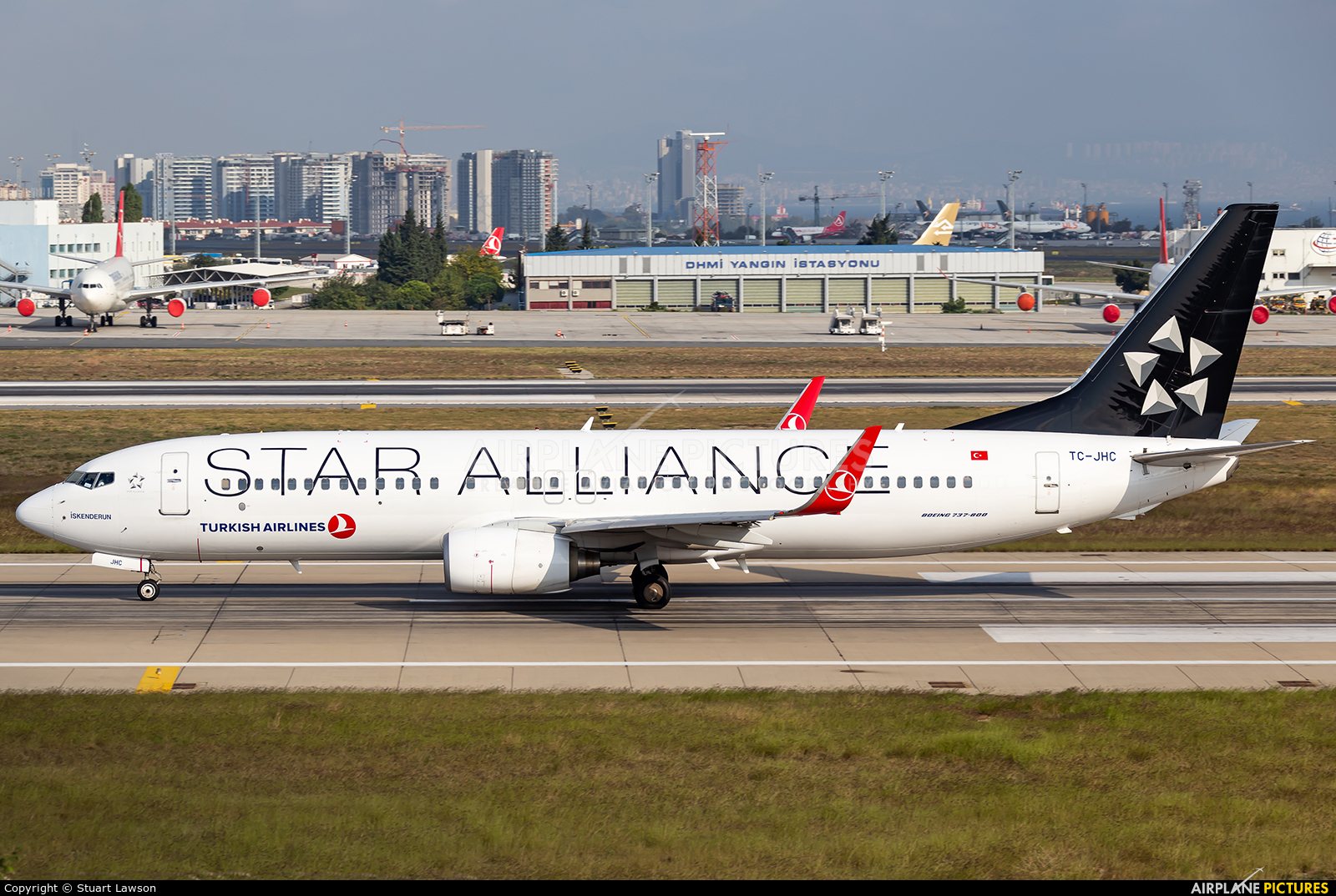 Turkish Airlines TC-JHC aircraft at Istanbul - Ataturk