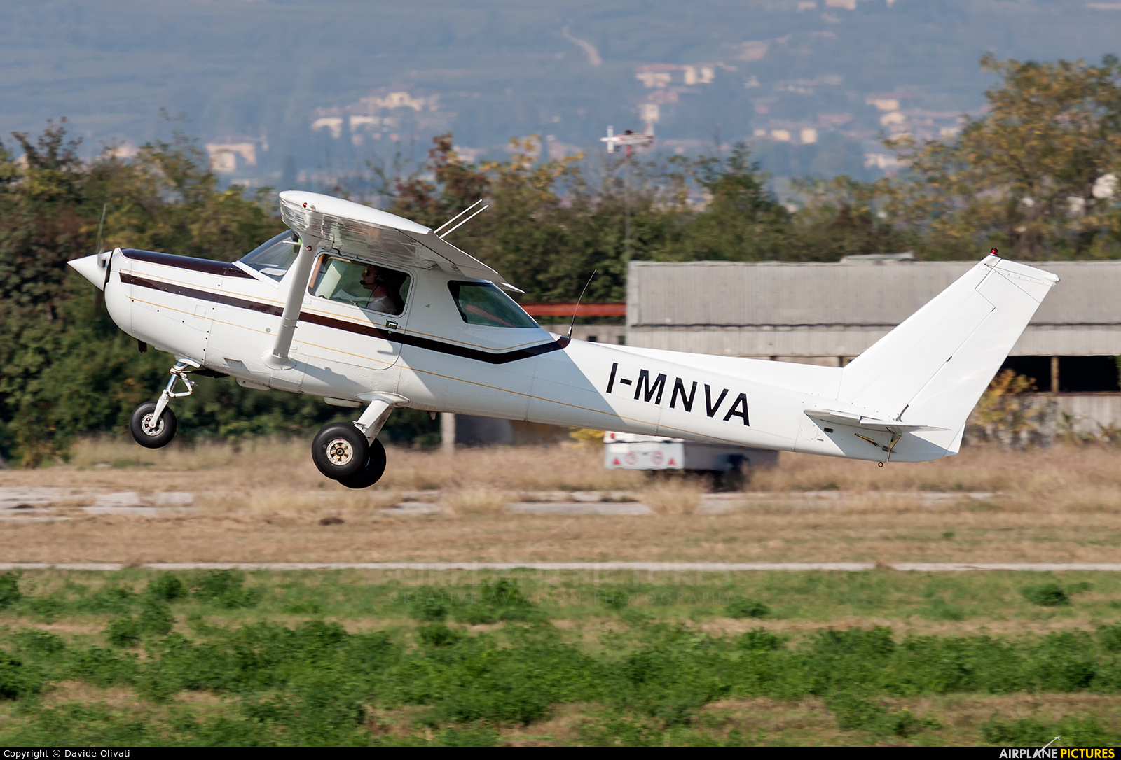 Private I-MNVA aircraft at Verona - Boscomantico