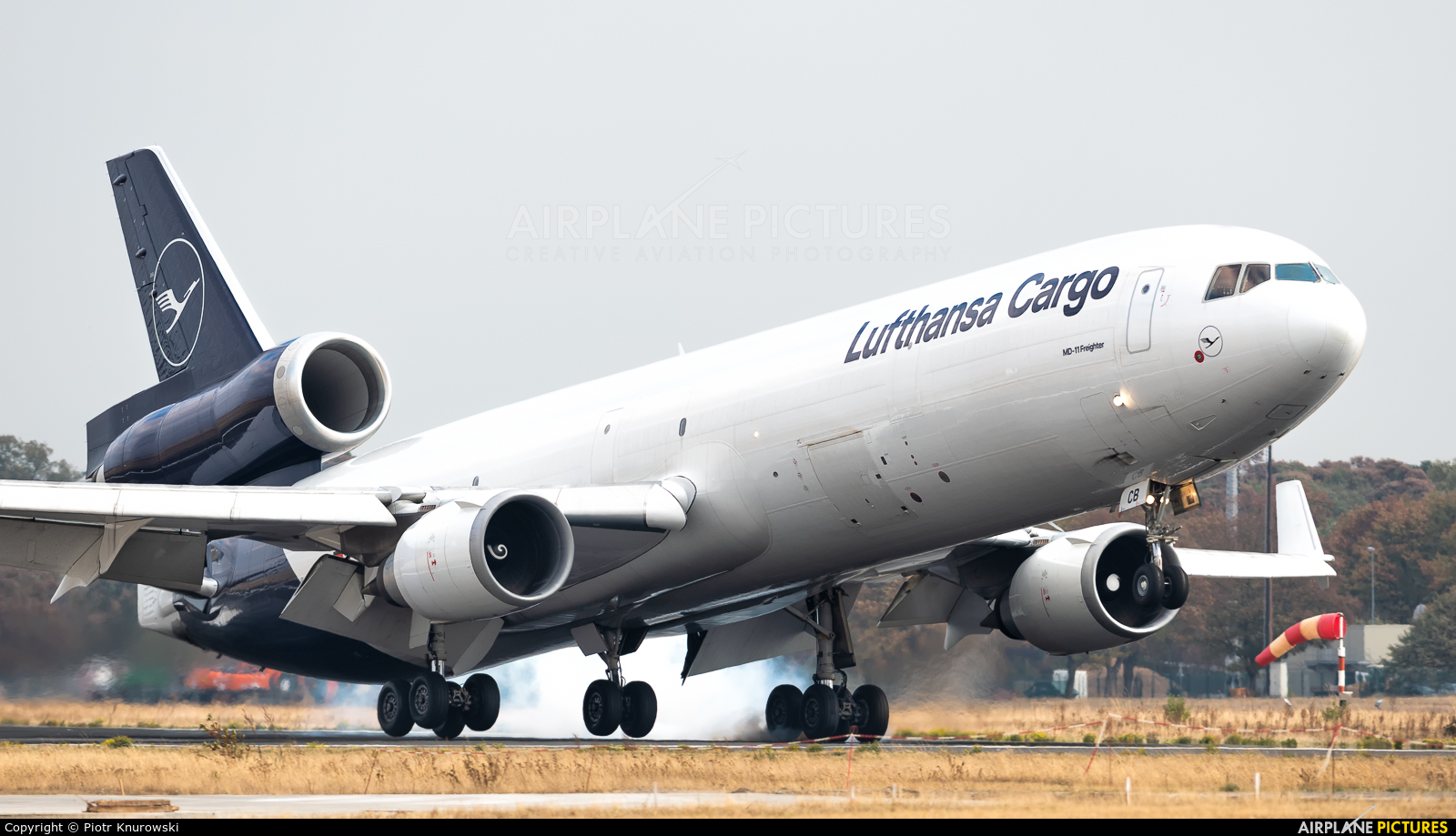 Lufthansa Cargo D-ALCB aircraft at Frankfurt