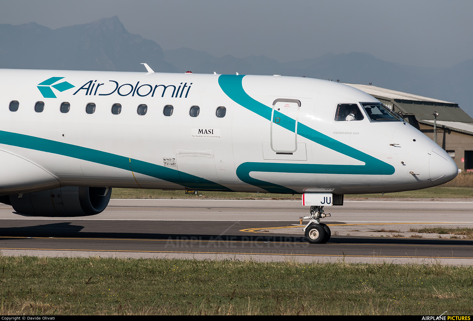 Air Dolomiti I-ADJU aircraft at Verona - Villafranca