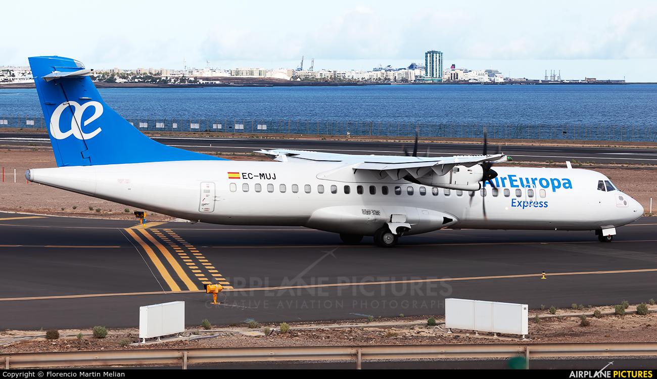 Air Europa Express EC-MUJ aircraft at Lanzarote - Arrecife