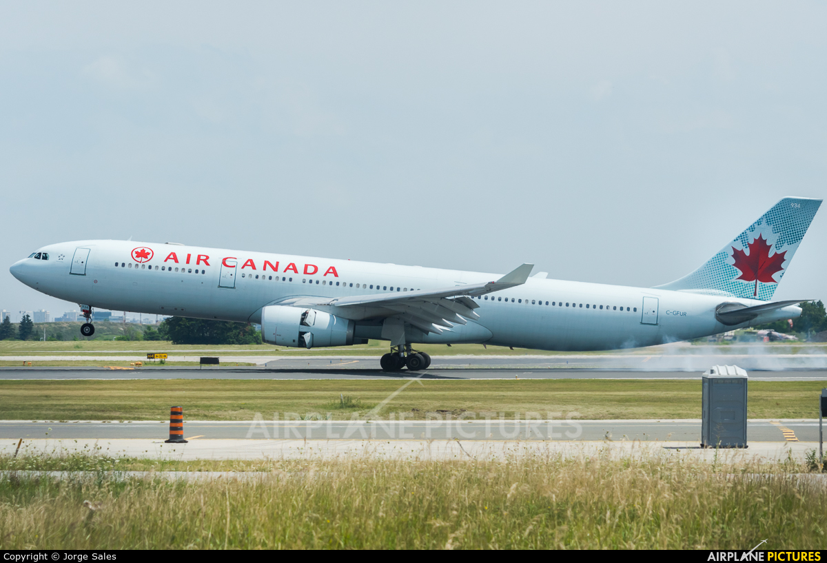 Air Canada C-GFUR aircraft at Toronto - Pearson Intl, ON