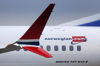EI-FYI - Norwegian Air International Boeing 737-8 MAX
