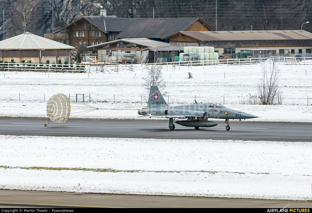 Switzerland - Air Force J-3073 aircraft at Meiringen