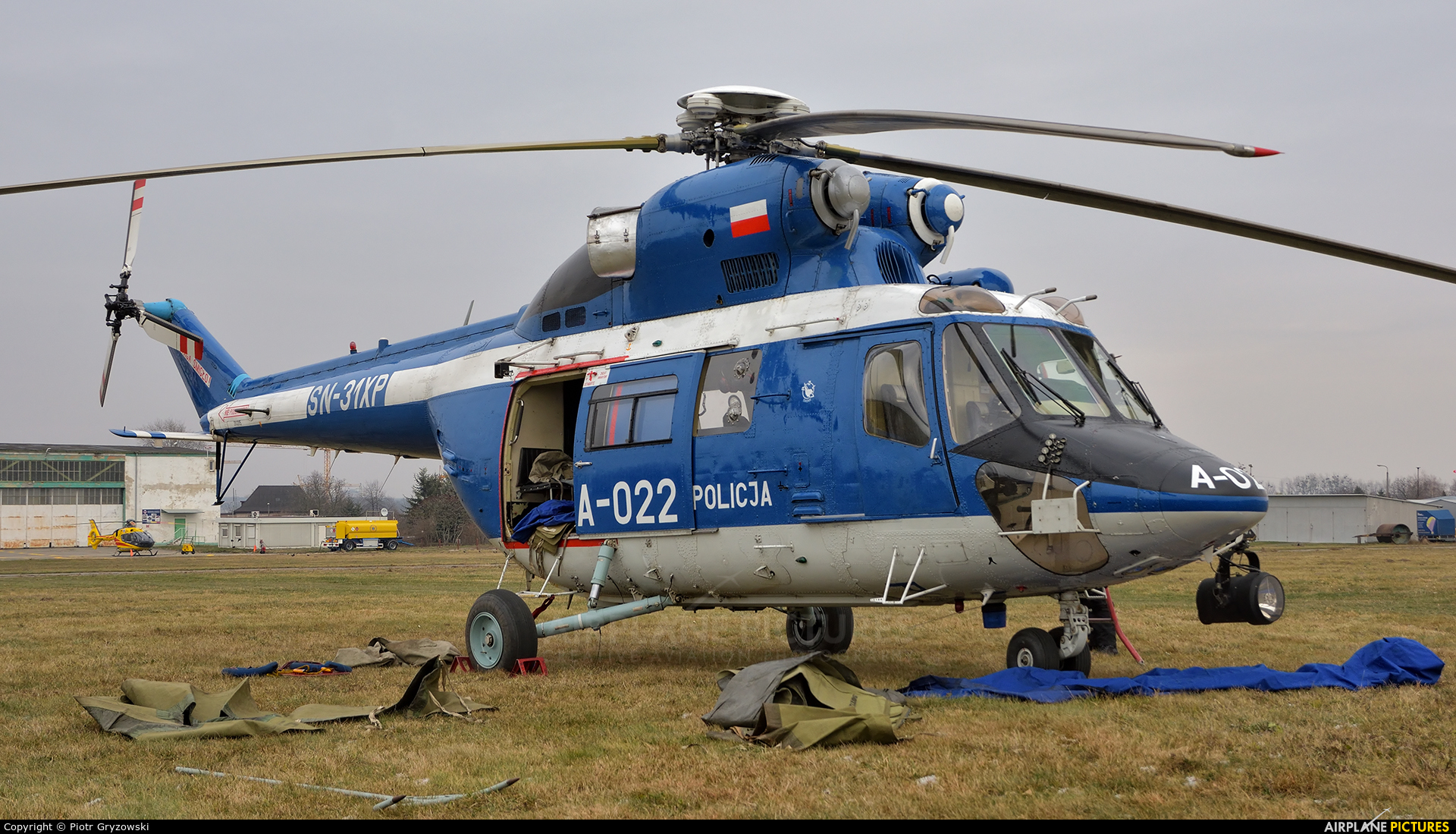 Poland - Police SN-31XP aircraft at Gliwice