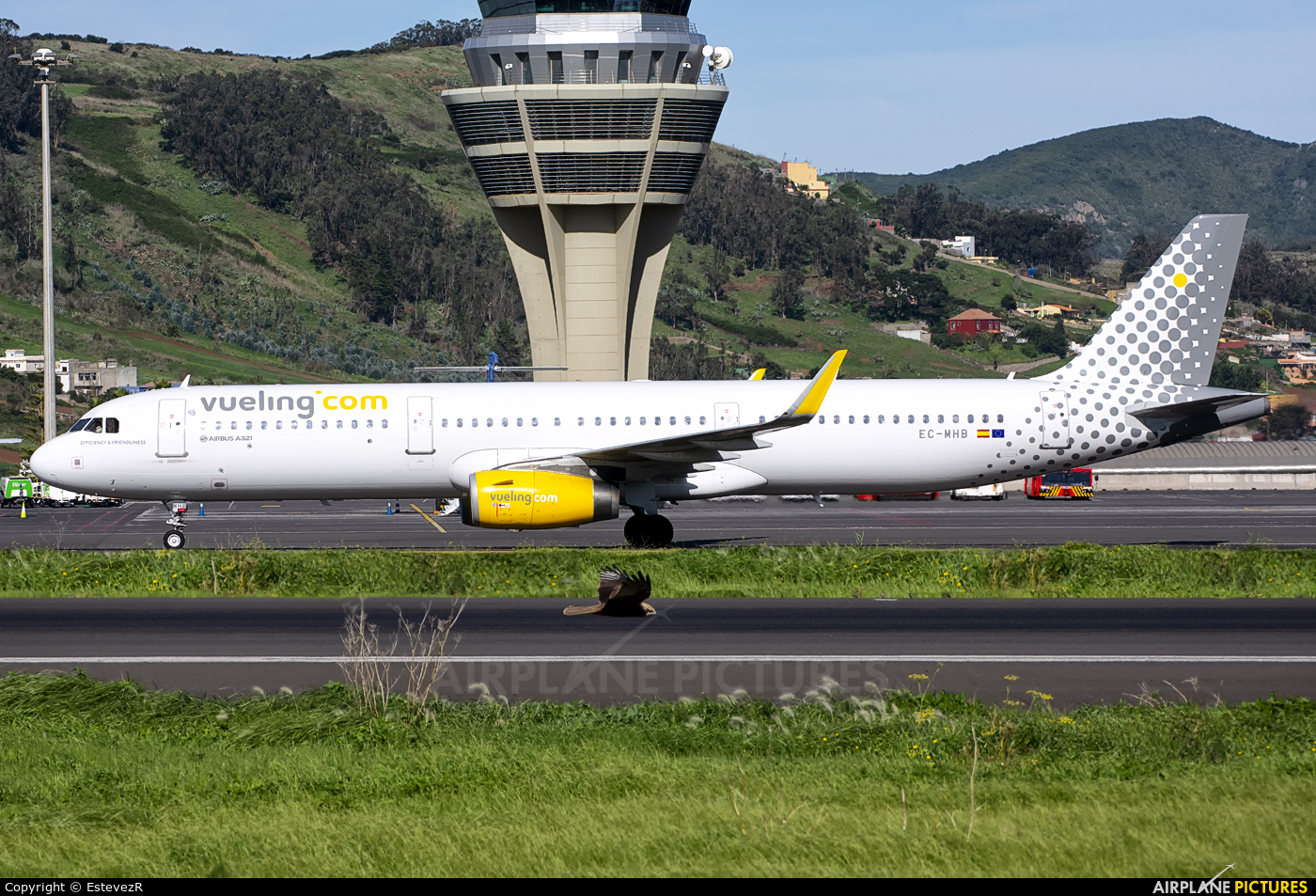 Vueling Airlines EC-MHB aircraft at Tenerife Norte - Los Rodeos