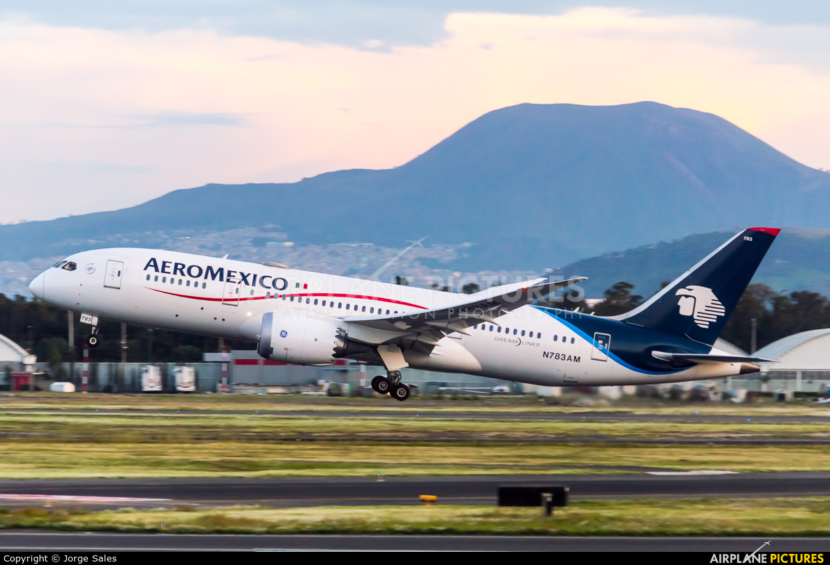 Aeromexico N783AM aircraft at Mexico City - Licenciado Benito Juarez Intl