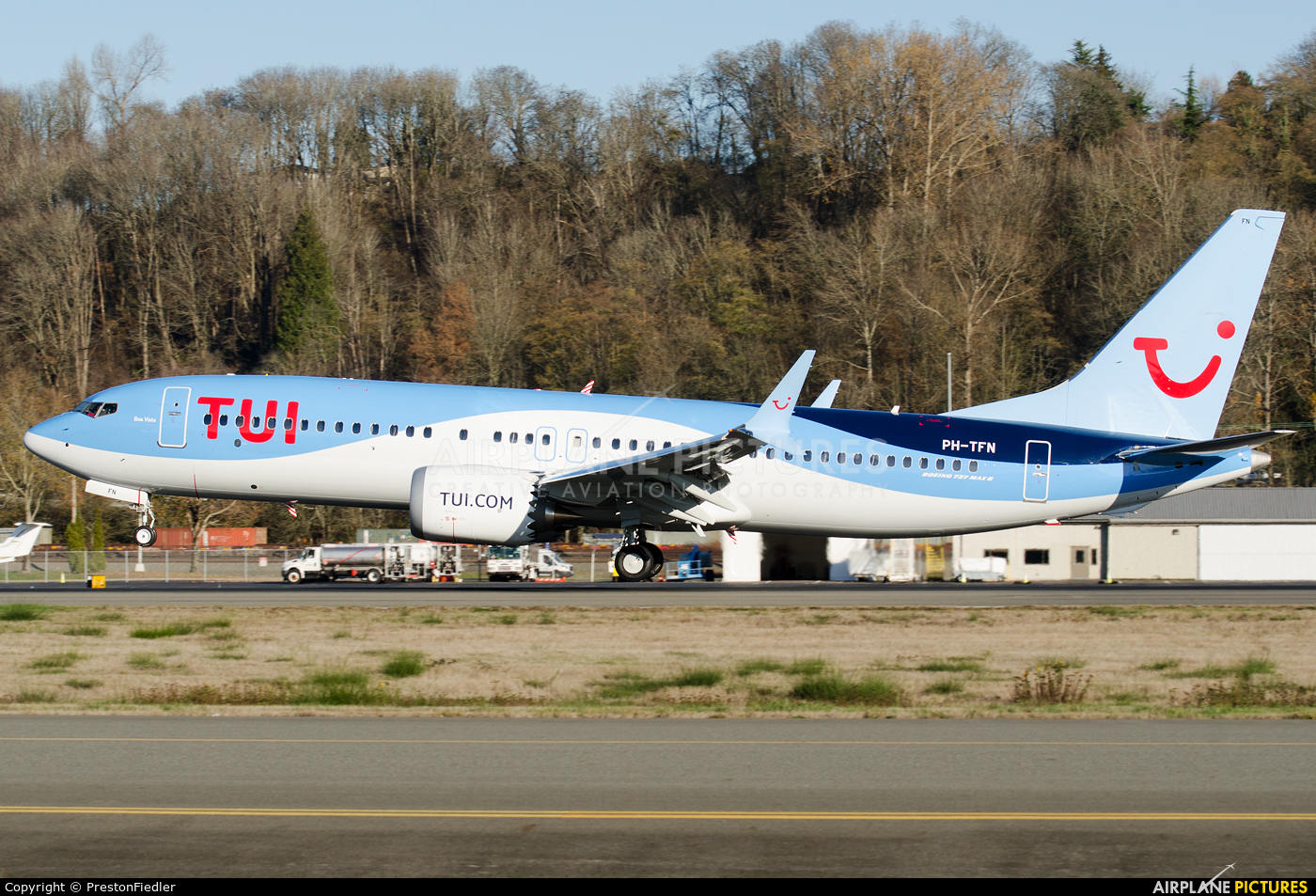 TUI Airlines Netherlands PH-TFN aircraft at Seattle - Boeing Field / King County Intl