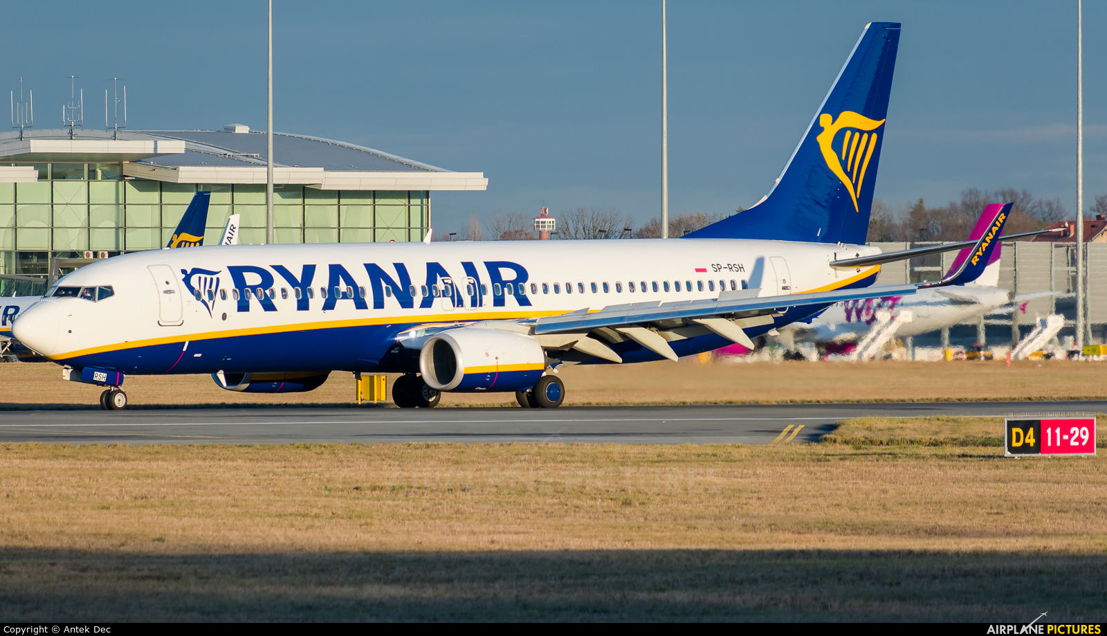 Ryanair Sun SP-RSH aircraft at Wrocław - Copernicus
