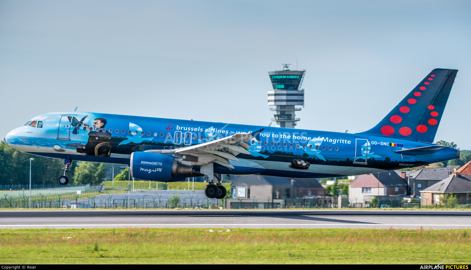 Brussels Airlines OO-SNC aircraft at Brussels - Zaventem