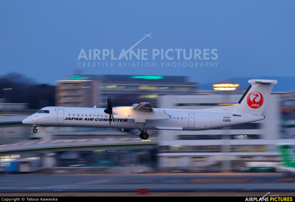 JAL-  Japan Air Commuter JA846C aircraft at Osaka - Itami Intl
