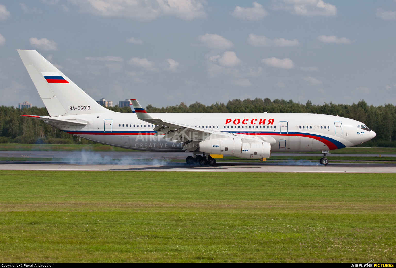 Rossiya Special Flight Detachment RA-96019 aircraft at St. Petersburg - Pulkovo