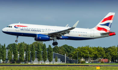 G-EUYV - British Airways Airbus A320