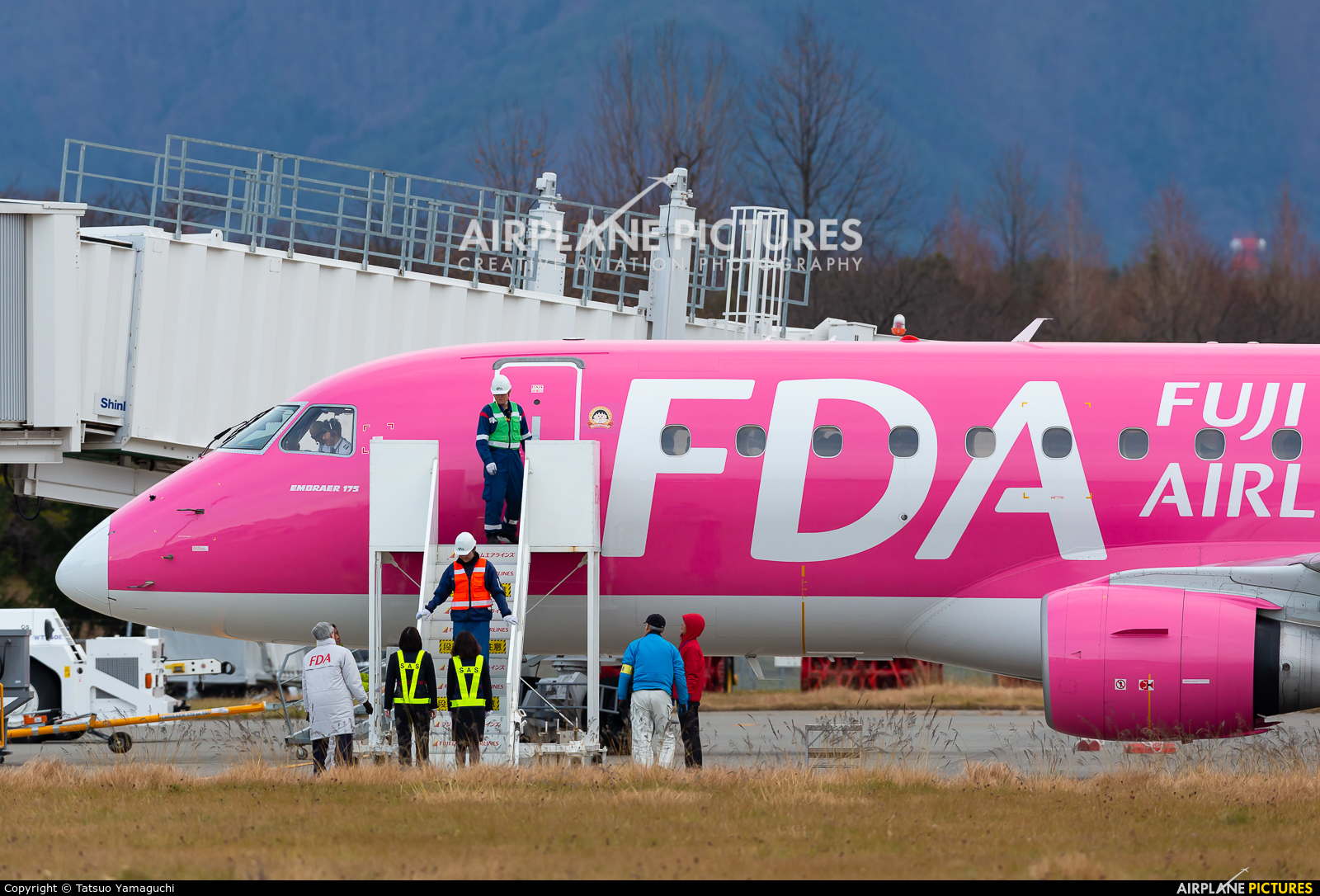 Fuji Dream Airlines JA03FJ aircraft at Shinshu - Matsumoto