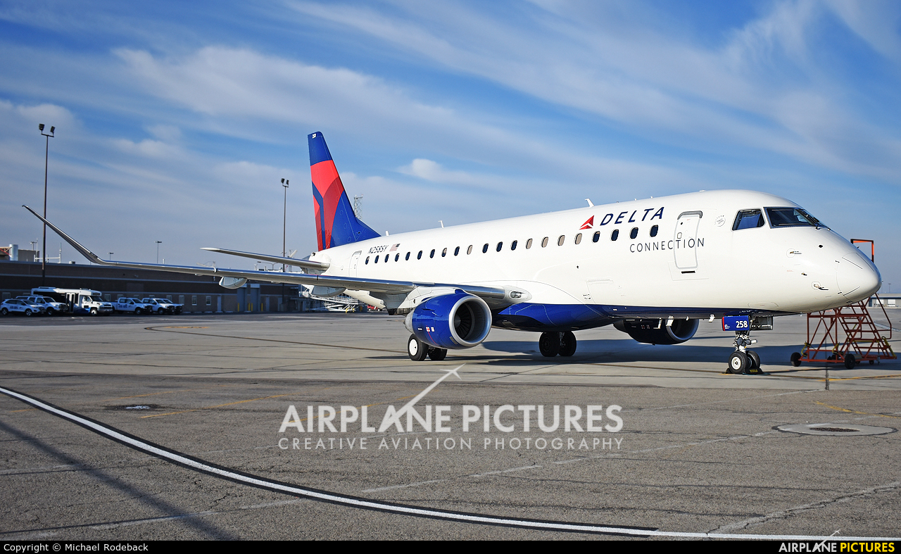 Delta Connection - SkyWest Airlines N258SY aircraft at Salt Lake City