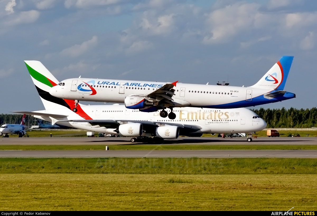 Ural Airlines VQ-BCX aircraft at Moscow - Domodedovo