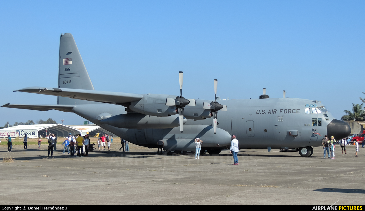 USA - Air Force 86-0418 aircraft at Guatemala - La Aurora