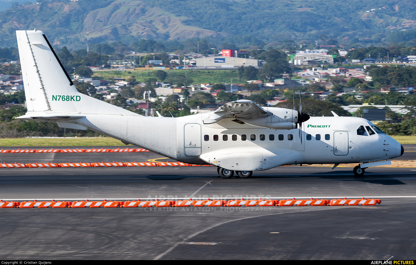 Prescott Support N768KD aircraft at San Jose - Juan Santamaría Intl