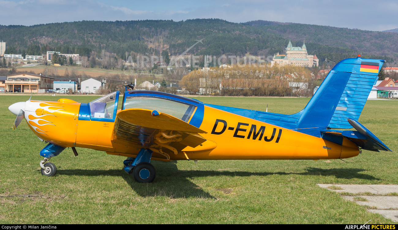 Private D-EMJI aircraft at Prievidza