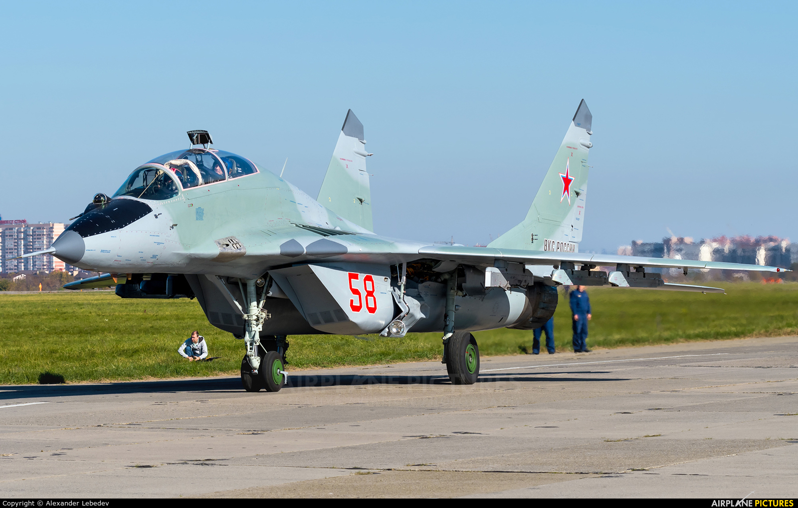 Russia - Air Force 58 aircraft at Krasnodar Tsentralny
