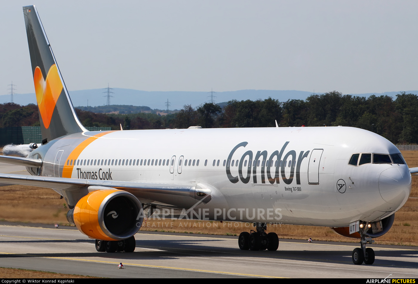 D-ABUT - Condor Boeing 767-300ER at Frankfurt | Photo ID 1147243 ...