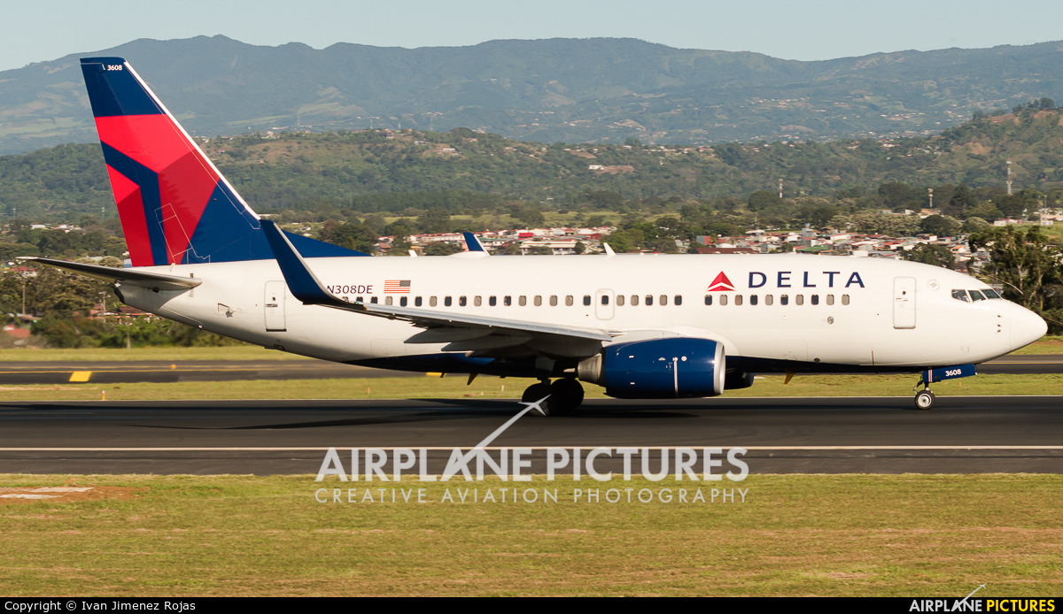 Delta Air Lines N308DE aircraft at San Jose - Juan Santamaría Intl